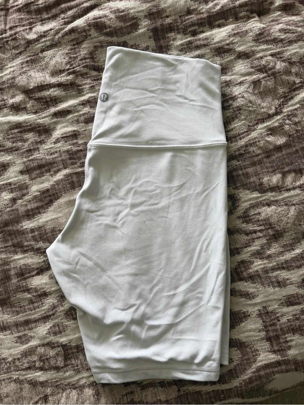 lululemon athletica White High-Rise Bike Shorts